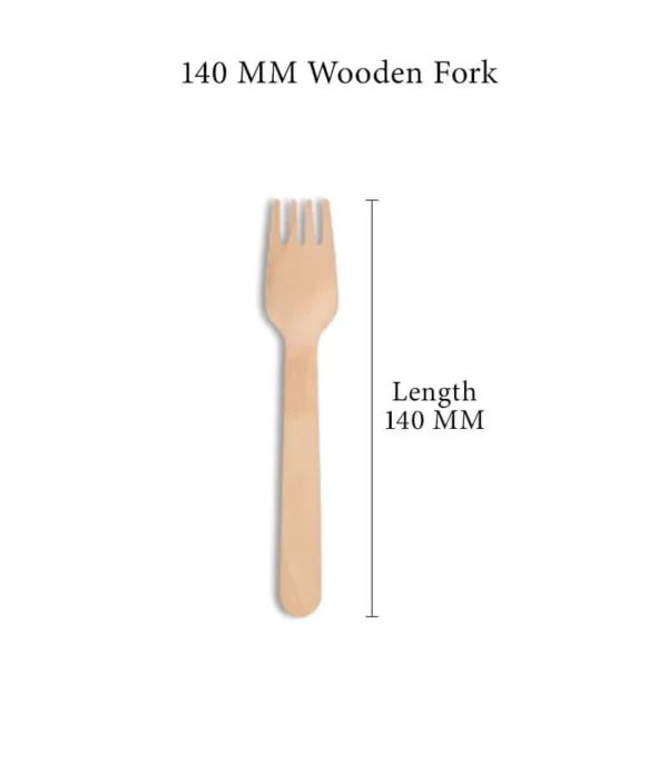 wooden fork 140mm