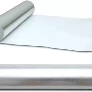 2 in 1 Silver paper foil roll 1 kg