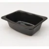 60 MM Pasta Tray PET Oval Black (Pack of 50 Nos)