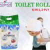 Toilet Roll Single ply 6 in 1  / Pkt