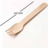 160mm Wooden Fork Long (Pack of 100 Nos)