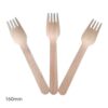 Reyo Fork Wooden 160 MM 100 Pcs/Pkt