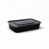 Rectangular BoX Black with Lid 500 ML 50 Pcs/Pkt