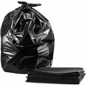 Bio Medical Waste  Garbage Bag 120 Micron Black 20x24 inch 5 Kg/Pkt