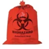 Bio Medical Waste  Garbage Bag 120 Micron RED 20x24 inch 5 Kg/Pkt