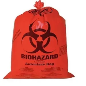 Bio Medical Waste  Garbage Bag 120 Micron RED 35X45 Inch 5 Kg/Pkt